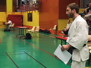 Club Karate Paris - Photo passage de grade Juin 2016